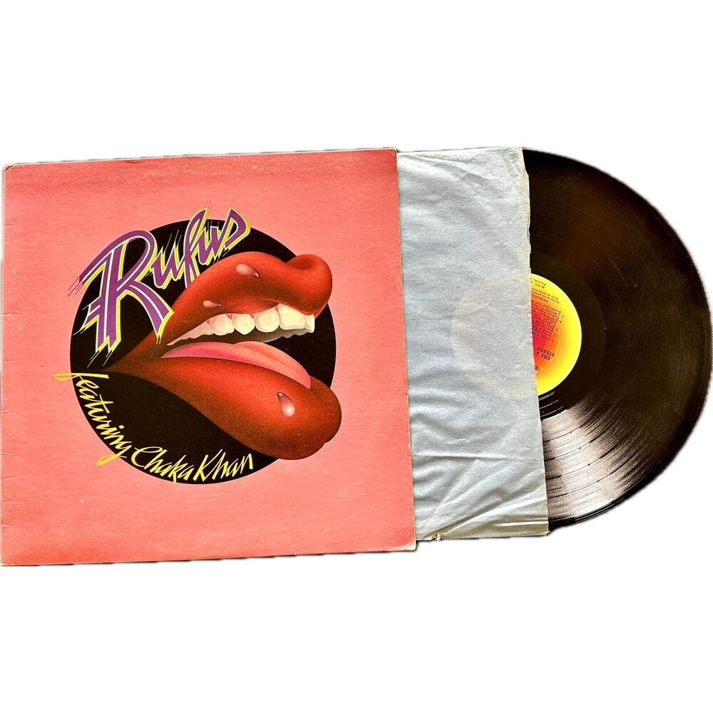 Rufus Featuring Chaka Khan Vtg Original Pressing Vinyl LP 1975